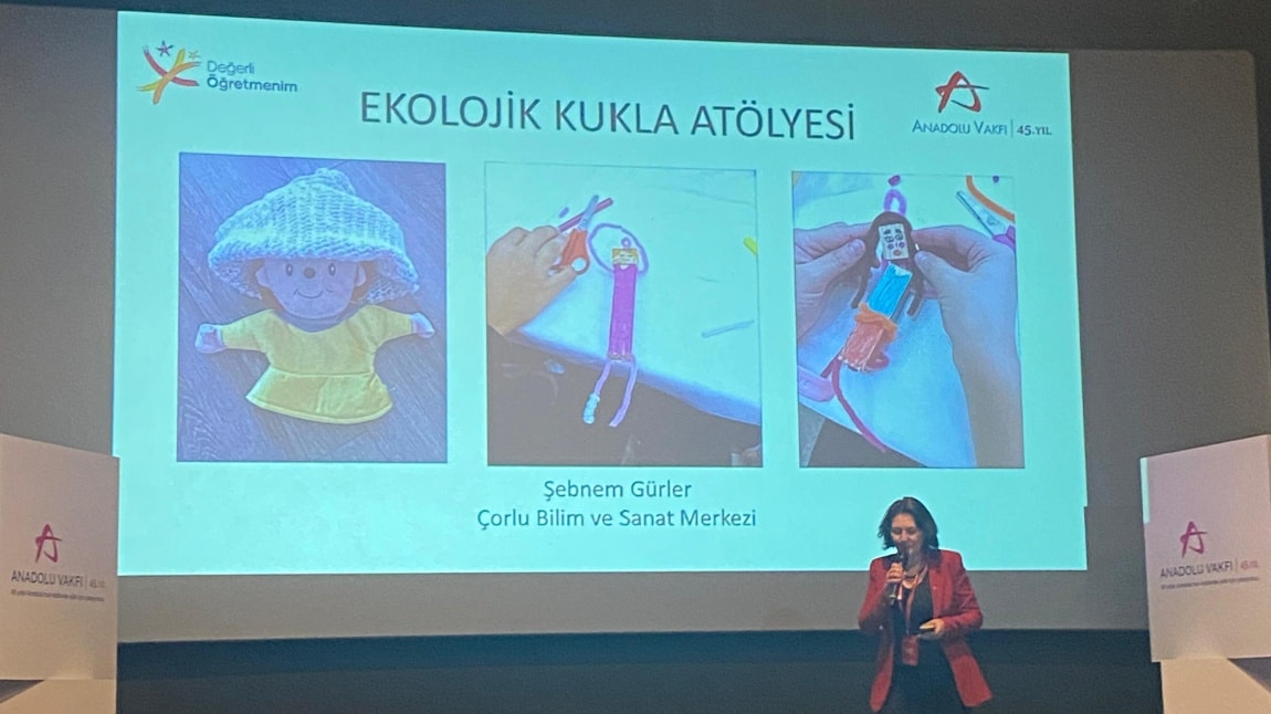  Ekolojik Kukla Atölyesi ile Eğitimin Yıldızları Projesi